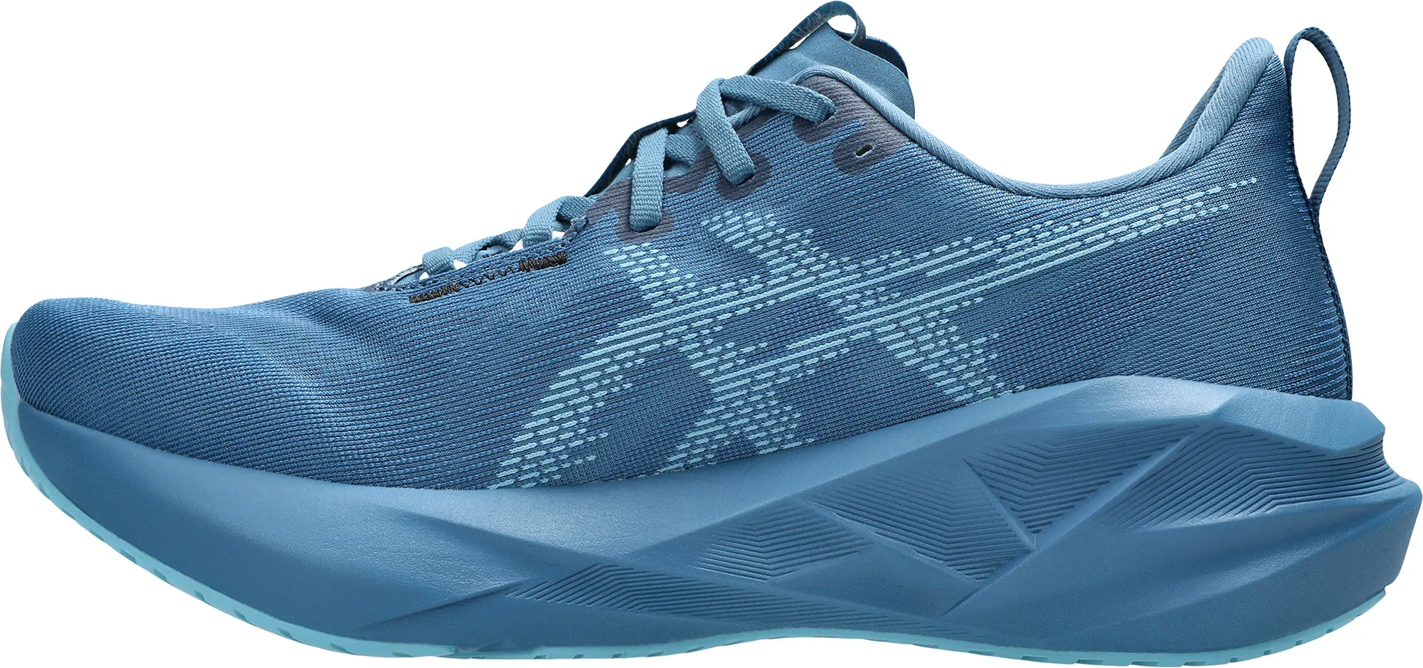 Asics NovaBlast 5 Mens Running Shoes - Blue Footbed Contouring