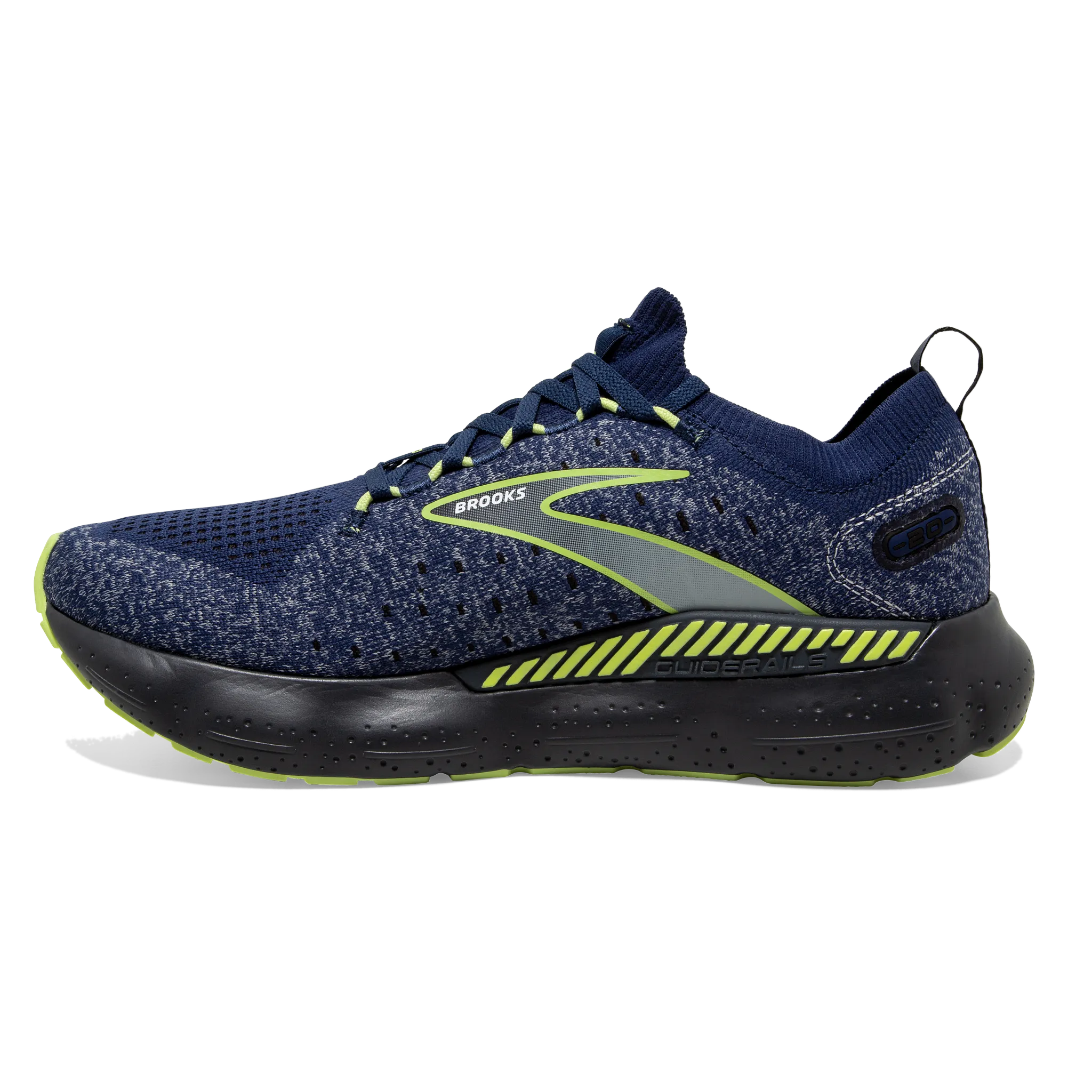running shoes for 10K races Impact Protection System Men's Glycerin StealthFit GTS 20