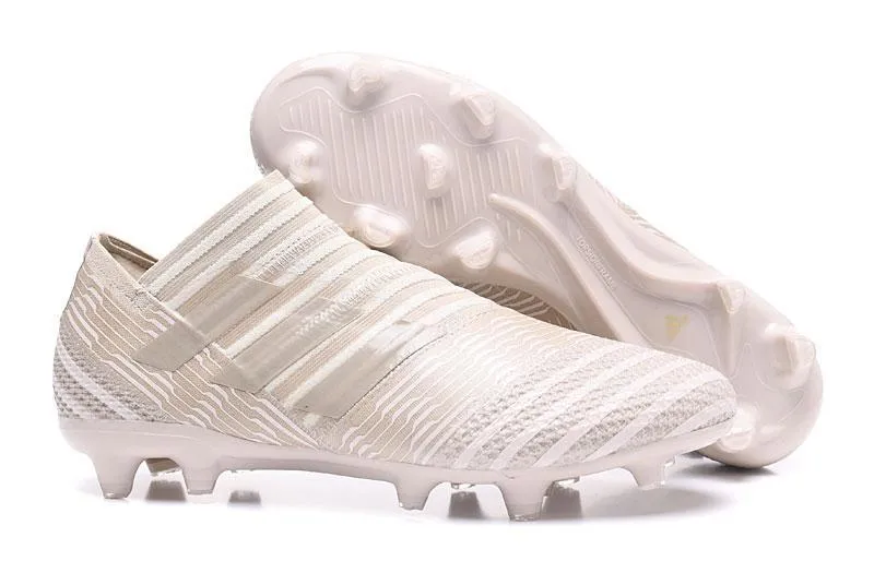 Adidas Nemeziz Messi 17.1 FG Soccer Cleats White Creamy Tactical Move