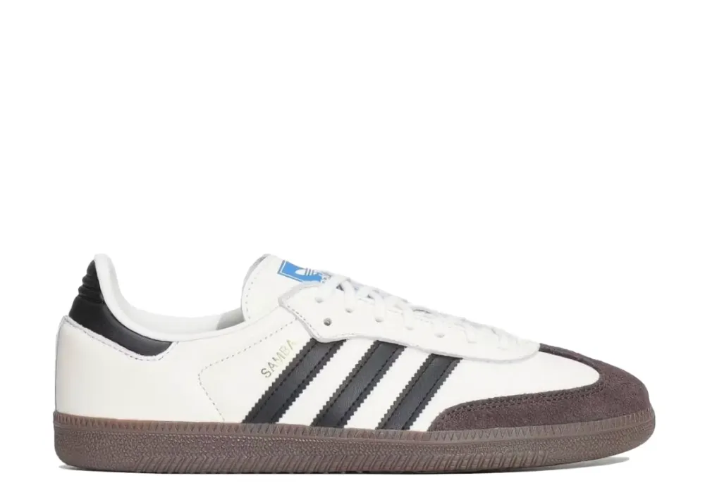 Adidas Samba OG Off White Core Black Gum Pure Flex