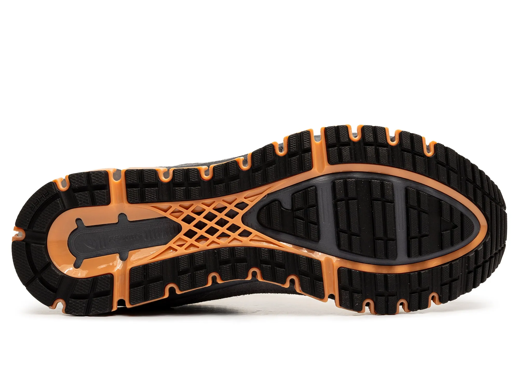 Asics Gel-Quantum 360 I AMP 'Piedmont Grey / Steel Grey' rocker - sole running wear webbing - strap shoes