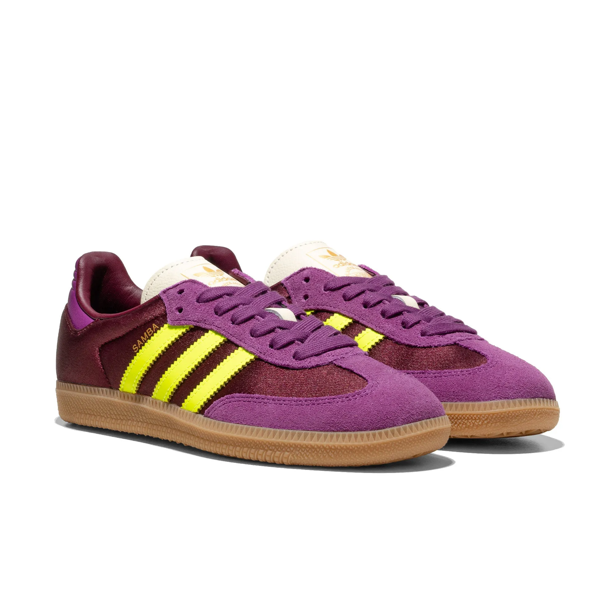 Adidas Originals Samba OG W Maroon/Rich Mauve/Gum City Walking