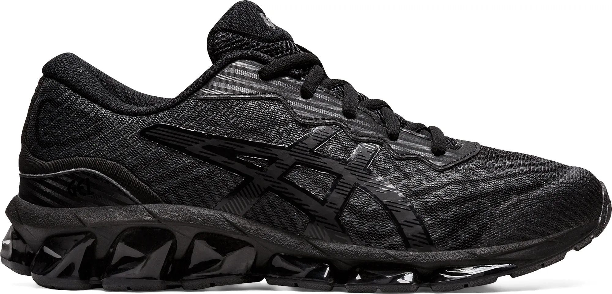 Asics Gel Quantum 360 VII GS Junior Running Shoes - Black low - altitude running shoes