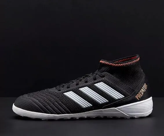 Full Speed Midfielder Role New Adidas Predator Tango 18  TF Primeknit Soccer Cleats Shoes Black White