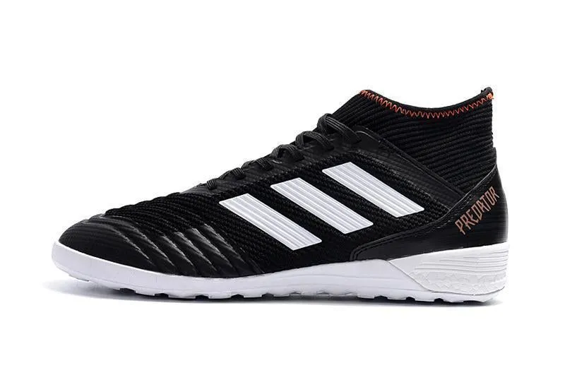 Tough Flex New Adidas Predator Tango 18  TF Primeknit Soccer Cleats Shoes Black White