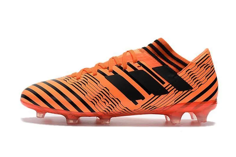 Fitness Drills New Adidas Nemeziz Messi FG Soccer Cleats Shoes Orange Black