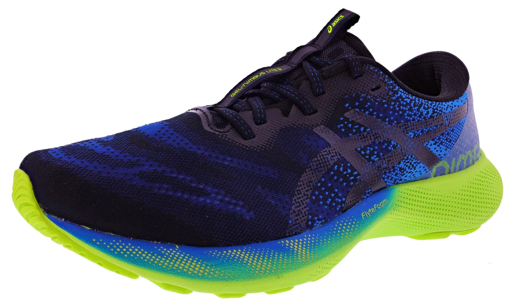 Flexible Torsion Bar Flexible ASICS Men's Gel Nimbus Lite 2 Soft Cushioning Running Shoes