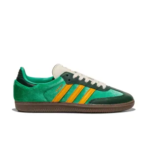 Versatile Comfort slim cut Adidas Originals Samba OG W Court Green / Preloved Yellow