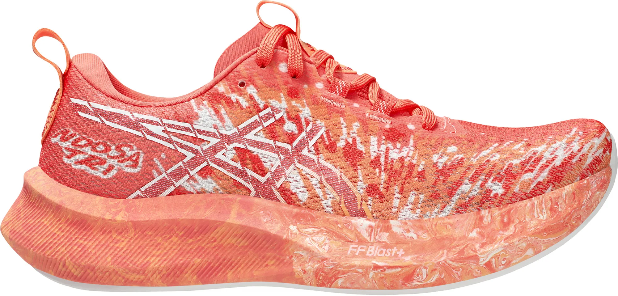 Asics Noosa Tri 16 Womens Running Shoes - Orange wide - fit running gear