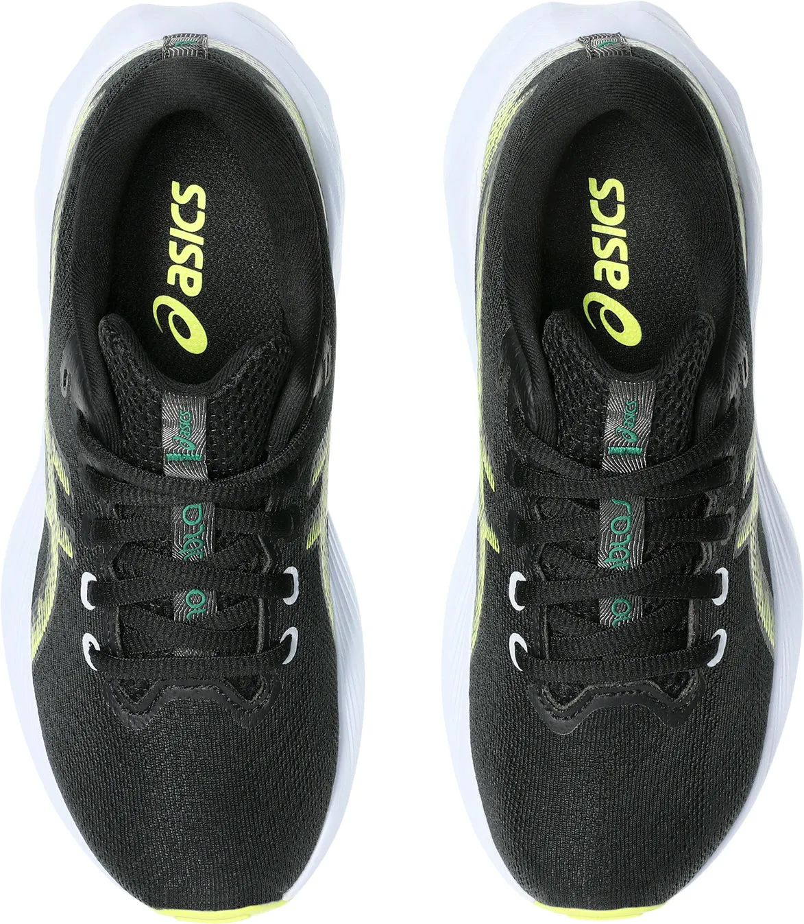 AdjustableStrap Asics NovaBlast 5 GS Junior Running Shoes - Black