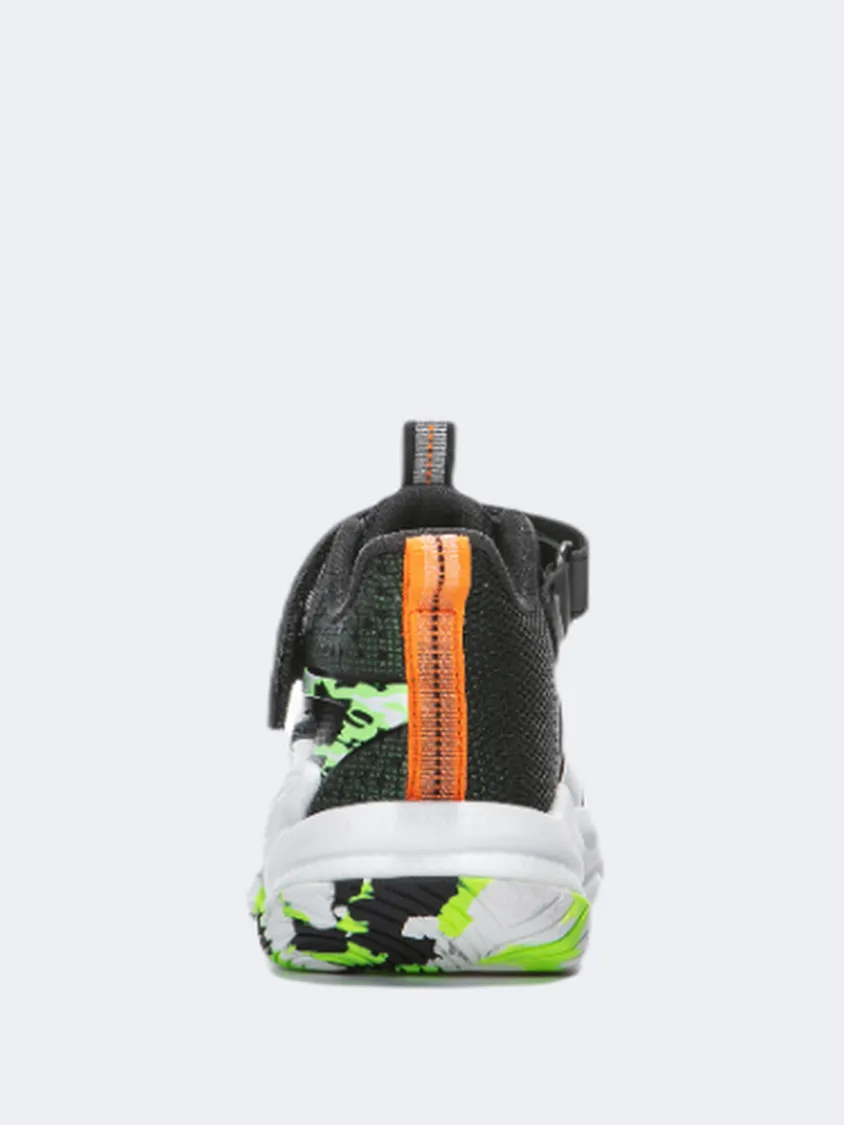 Kids Fun Erke Ps-Boys Basketball Shoes Black/Bright Green
