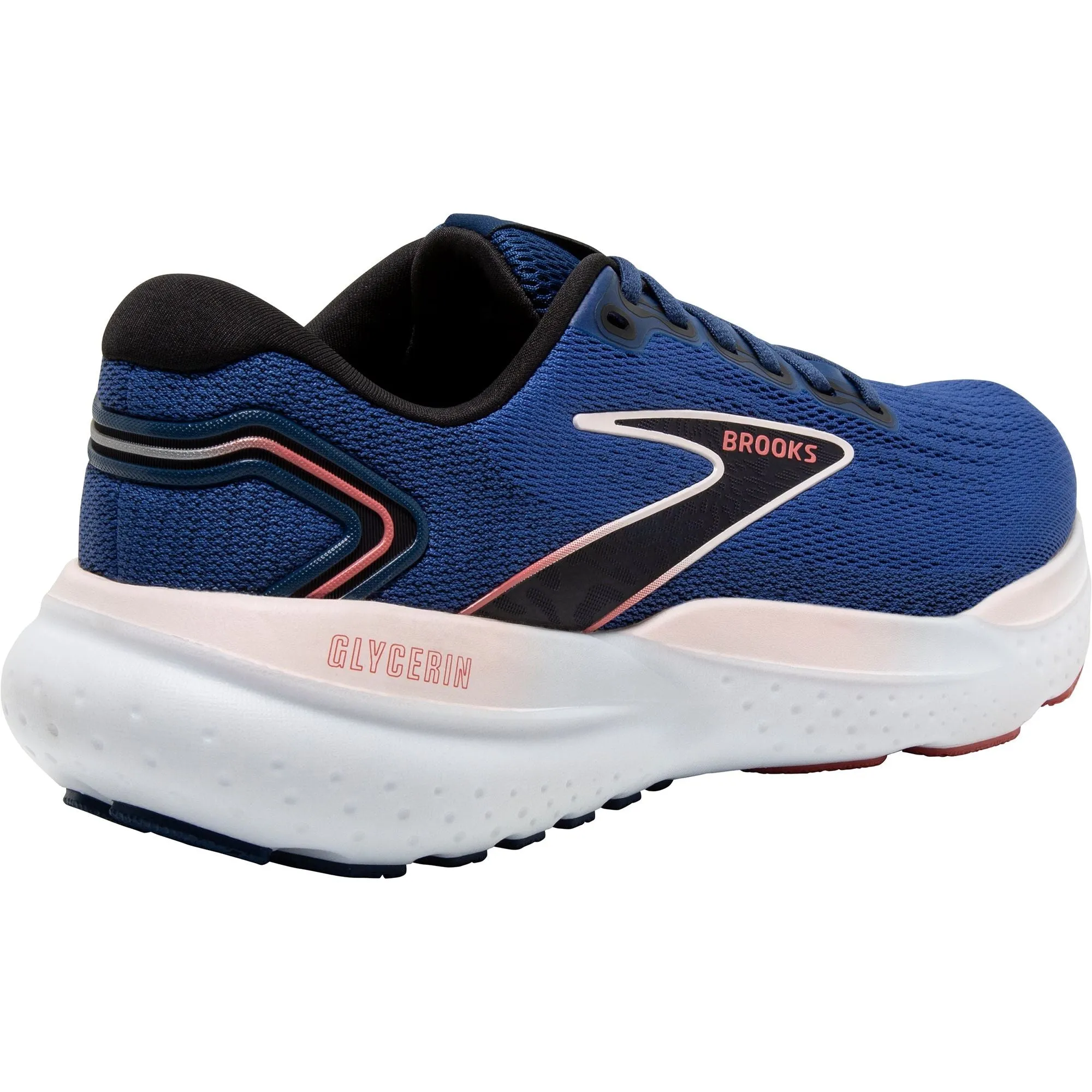 Brooks Glycerin 21 WIDE FIT Womens Running Shoes - Blue Thermal Regulating Insole