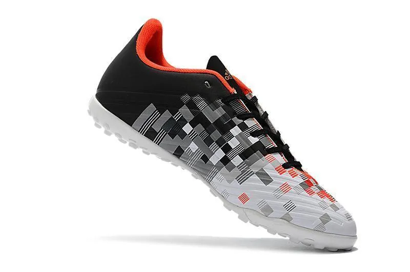New Adidas Predator Accelerator TF Soccer Cleats Shoes Red Black Orange Gray Foot Focus sprint speed