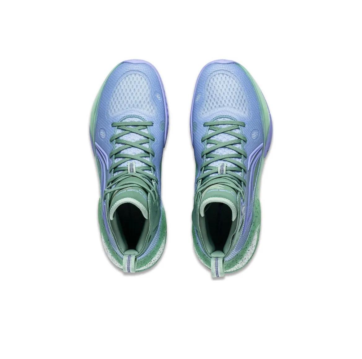 Retro Customizable Li-Ning Yushuai 17 - Green/Blue