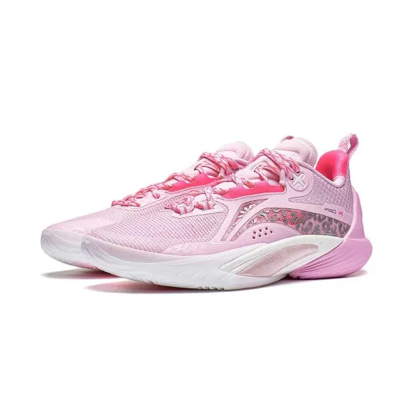 Impact Dispersion Asymmetric Lacing System Li-Ning Speed 10 - Pink Leopard
