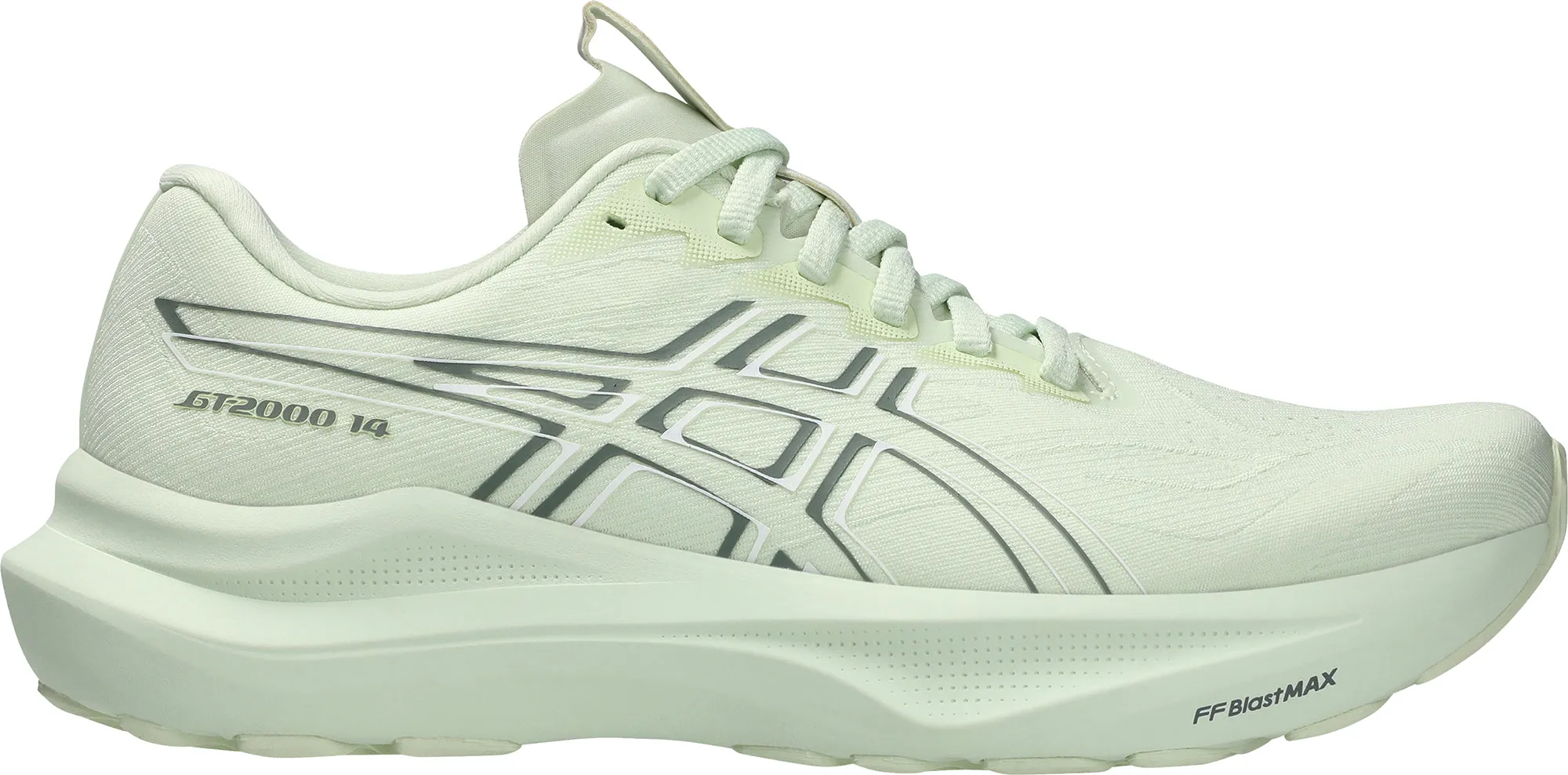 Asics GT 2000 14 Womens Running Shoes - Green practice session
