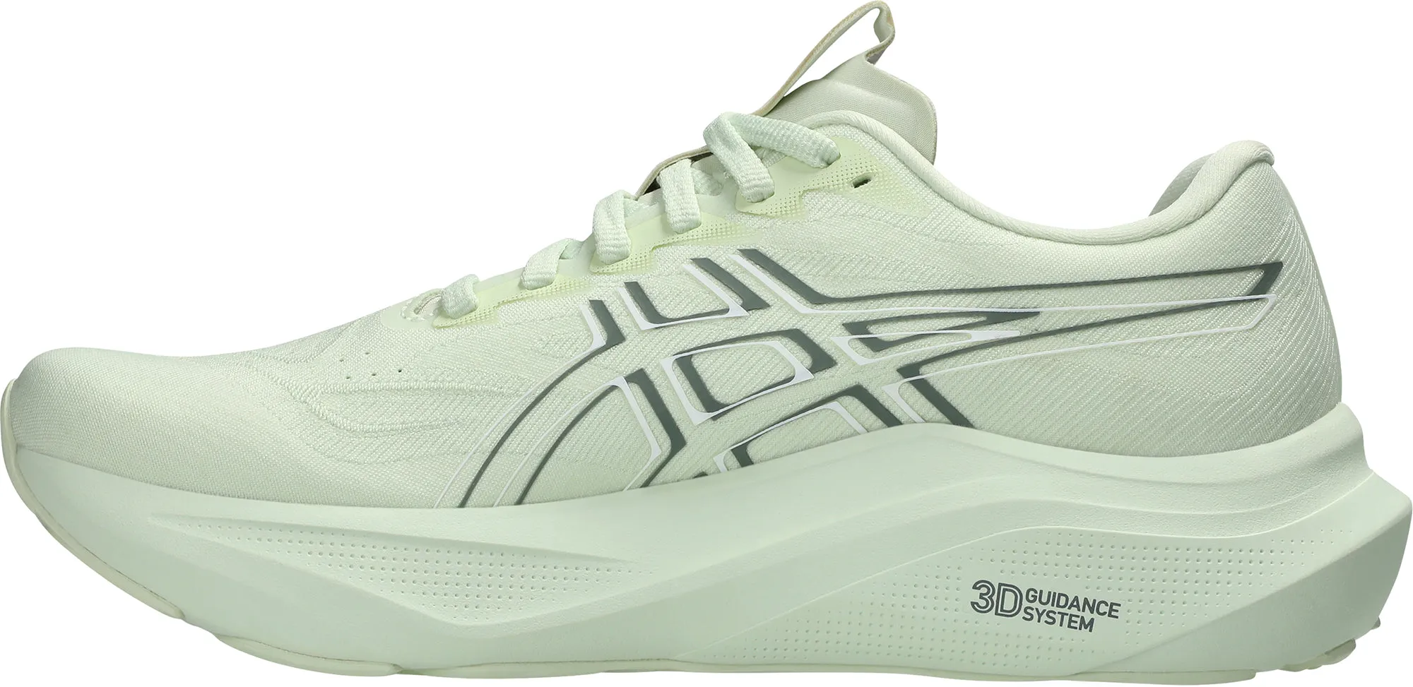 Lightweight Lining Asics GT 2000 14 Womens Running Shoes - Green