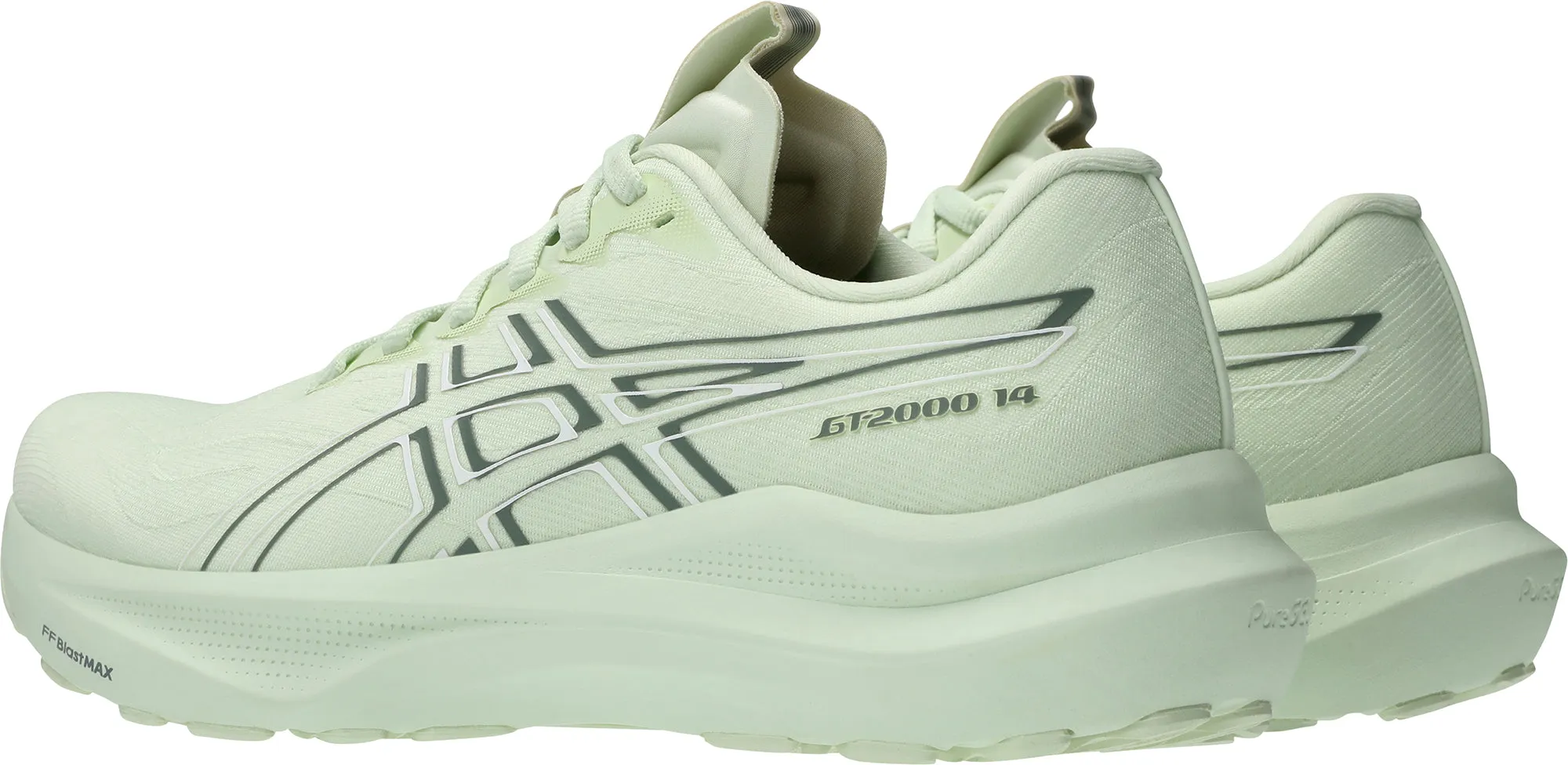 casual - style shoes Asics GT 2000 14 Womens Running Shoes - Green