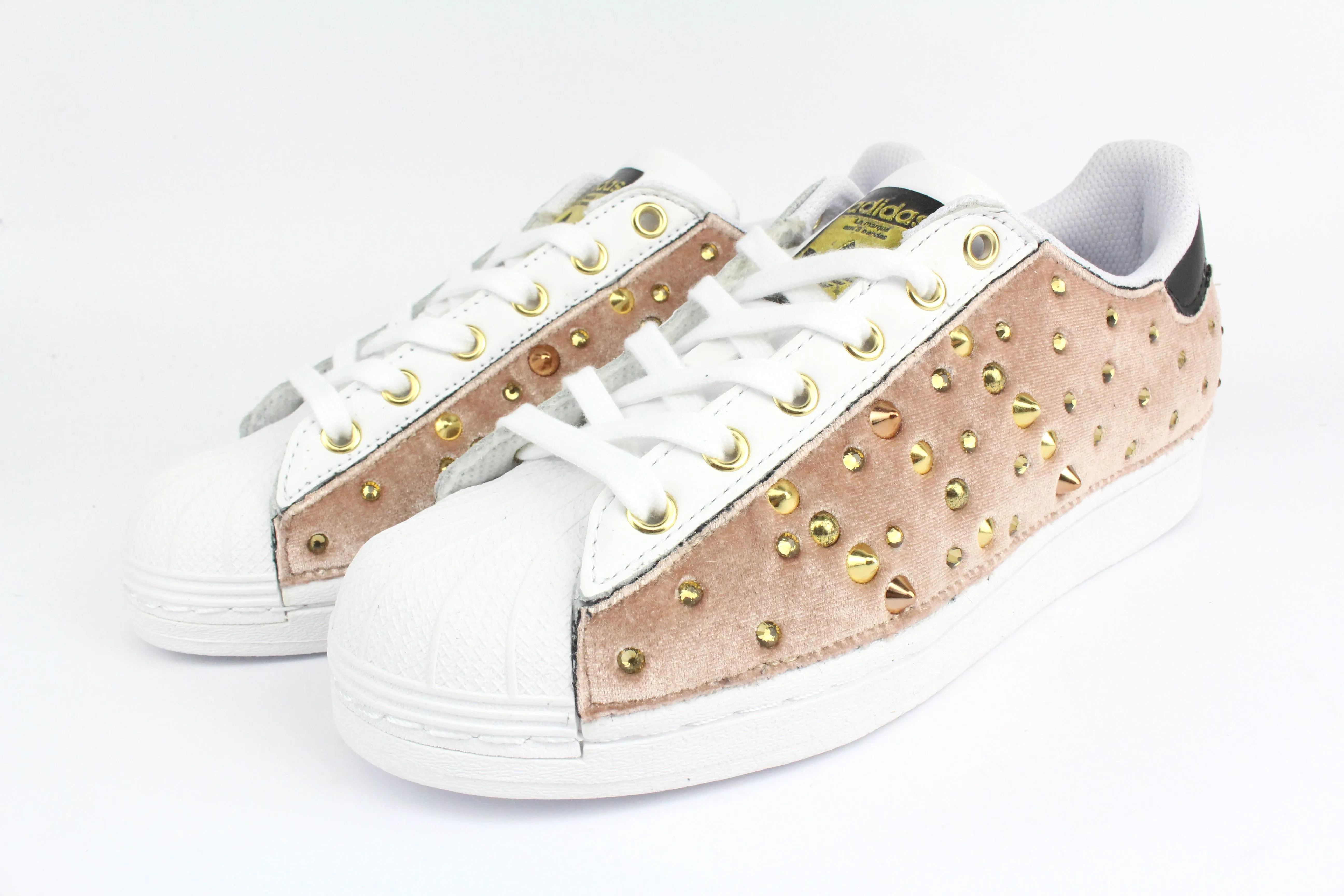 Move Smart Urban Moodwear Adidas Superstar Rosa Velluto  & Strass Termo