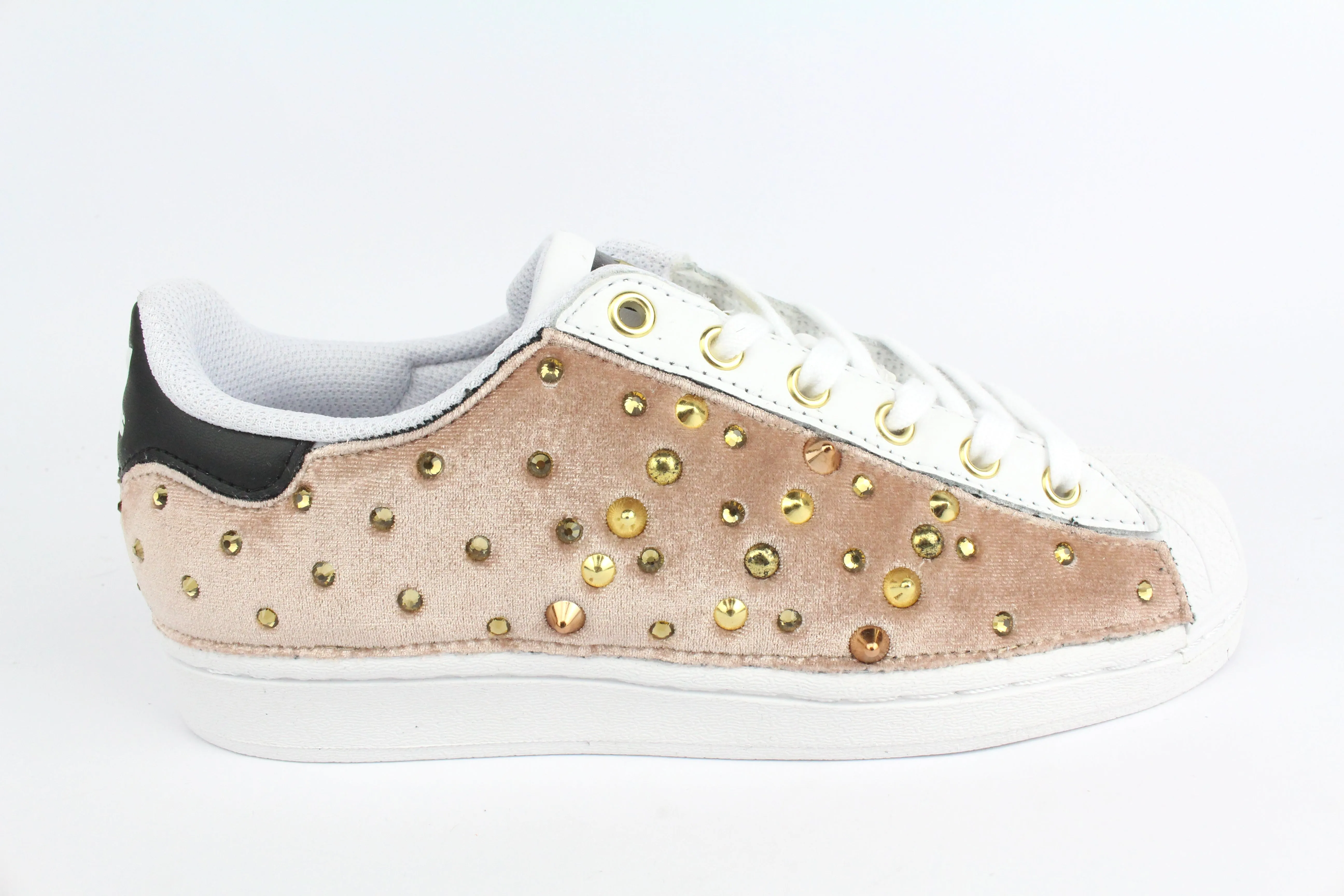 Adidas Superstar Rosa Velluto  & Strass Termo Daily Match