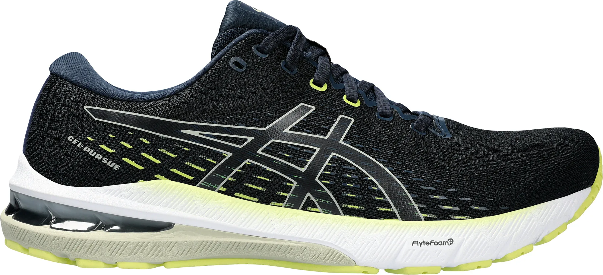 Asics Gel Pursue 8 Mens Running Shoes - Blue Ultralight Foam Core running in a race shoes