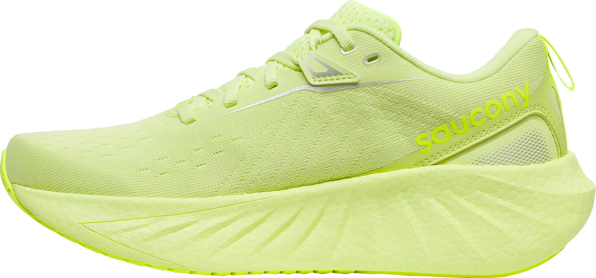 Saucony Triumph 22 Womens Running Shoes - Yellow Proprioception Enhancing Design