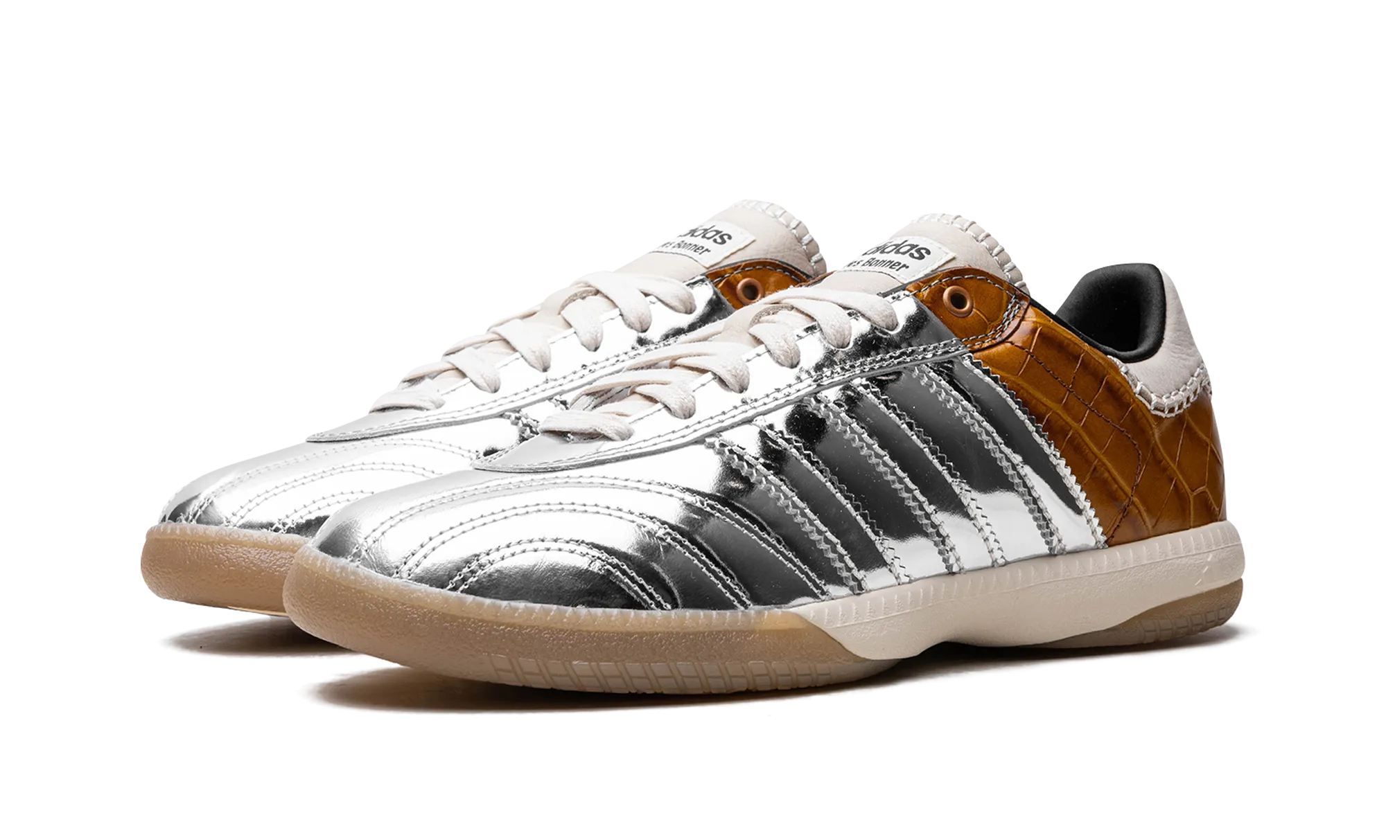 Step Right Samba Millenium "Wales Bonner - Silver Metallic / Easy Yellow"