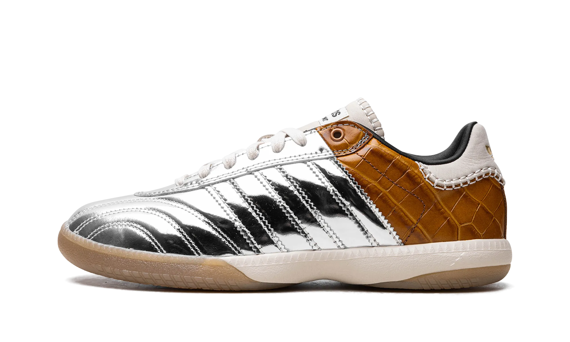 Samba Millenium "Wales Bonner - Silver Metallic / Easy Yellow" Glow Run Ergonomic Footbed