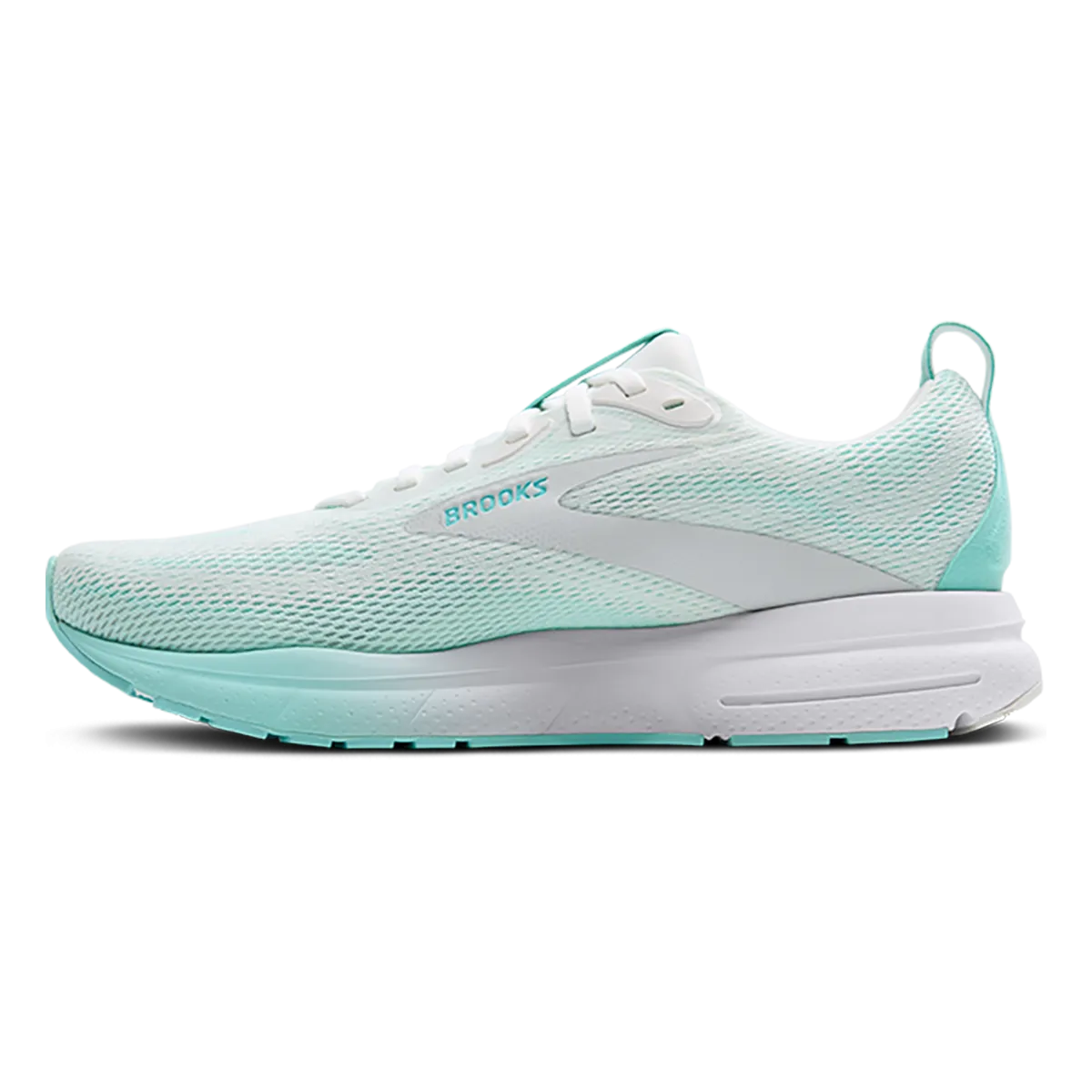 Low Profile Midsole running in a neighborhood Brooks Trace 4