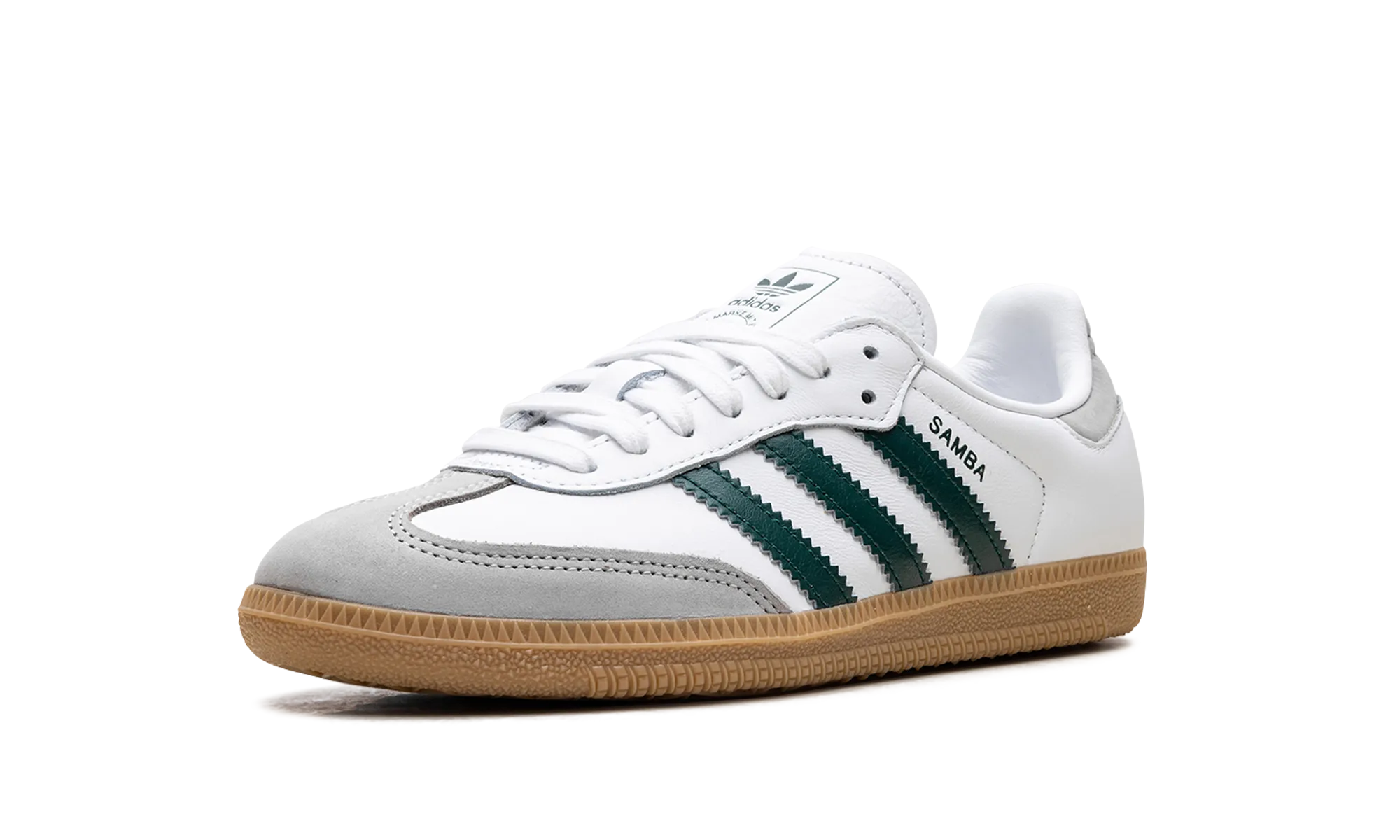 Samba OG WMNS "White Collegiate Green Gum" platform