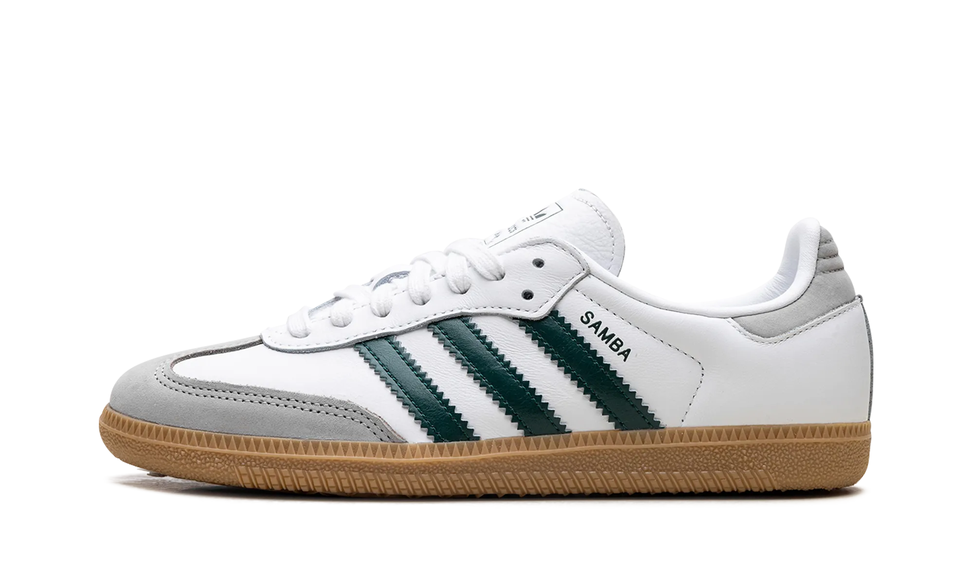Flat Base Feet Ease Samba OG WMNS "White Collegiate Green Gum"