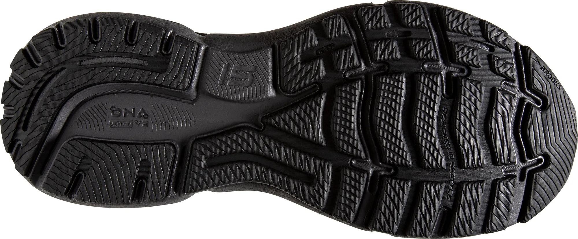 Brooks Ghost 15 GORE-TEX Womens Running Shoes - Black Anti Irritation Seams