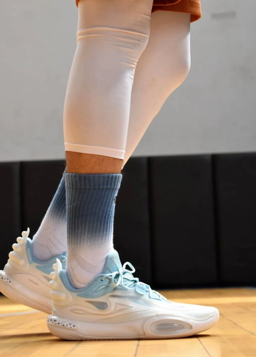 Li-Ning Wade All City 11V2 - Cloudy White Court Mobility Build