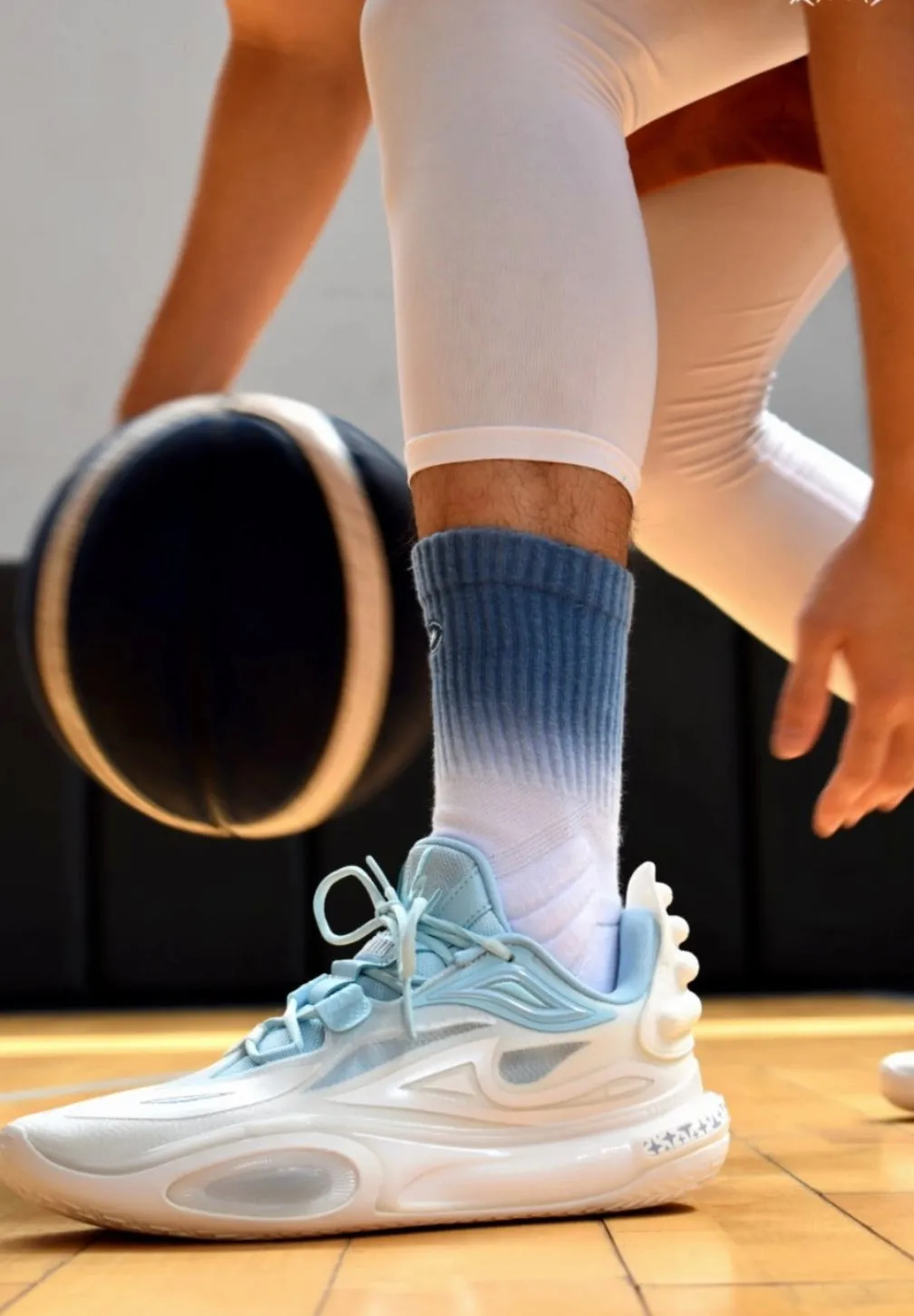 HeelCushion Li-Ning Wade All City 11V2 - Cloudy White