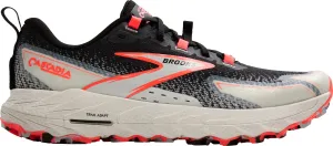running for agility Brooks Cascadia 18 Womens Trail Running Shoes - Black
