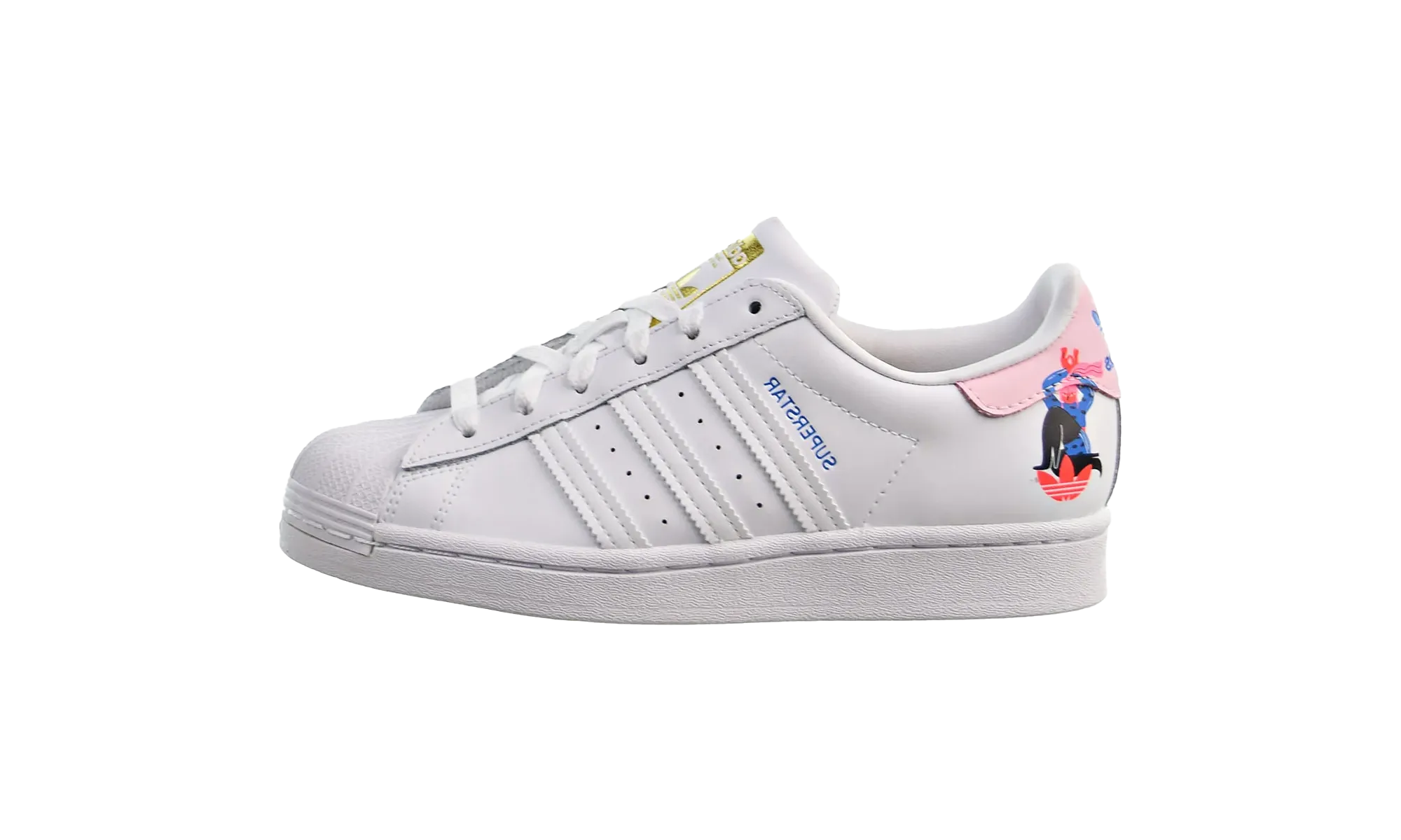 Egle Superstar WMNS "Cloud White / Clear Pink" Eco Material Push Step
