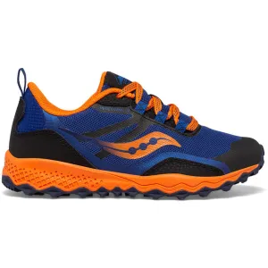 Saucony Peregrine 12 Shield Junior Trail Running Shoes - Navy Dual Density Cushioning shoe insert