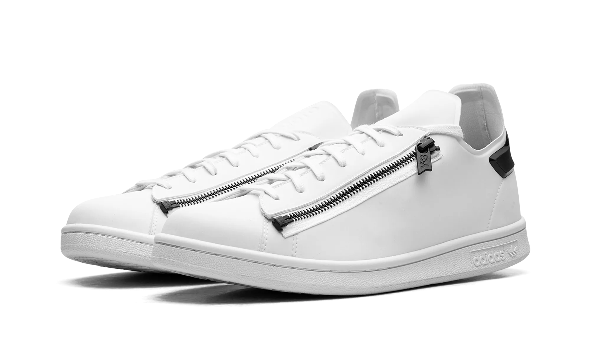 Y-3 Stan Smith Zip "White Black" Wind Step Air Mesh