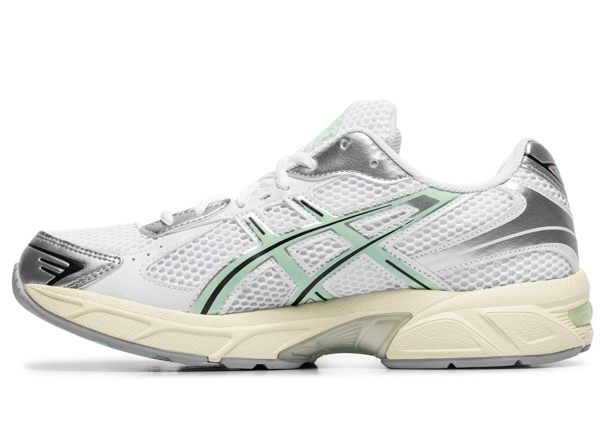 Women's Asics Gel-1130 'White / Mint Tint' pre - race jitters shock - dispersing shoes