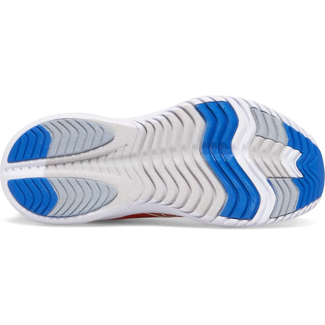 shock - absorbing insoles Ventilation Saucony Kinvara 14 LTT Junior Running Shoes - Navy