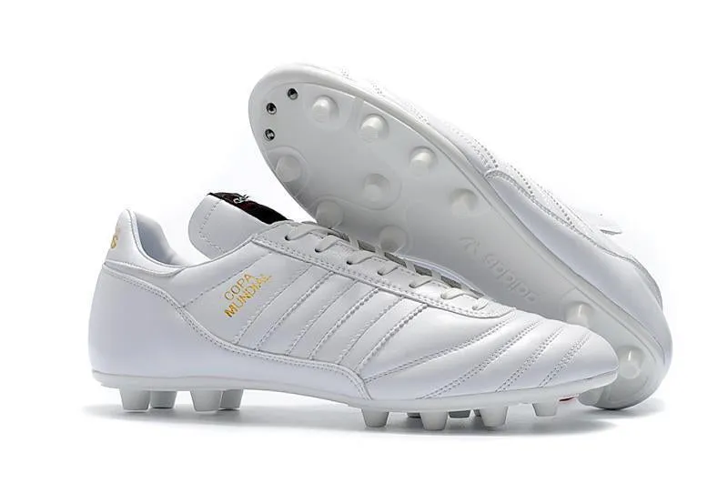 Adidas Copa Mundial FG Germany Soccer Cleats Shoes White Orange Rush Drive Secure Lock