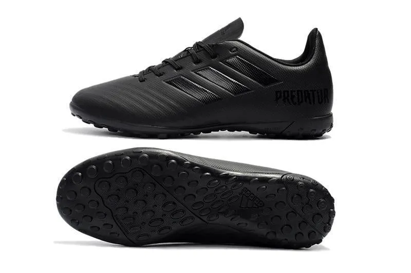 New Adidas Predator Accelerator TF Soccer Cleats Shoes Black Moisture wicking