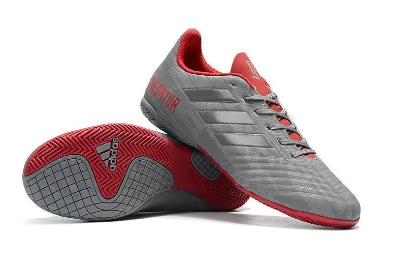 Seamless construction New Adidas Predator Tango 18.3 TF Soccer Cleats Shoes Gray Orange