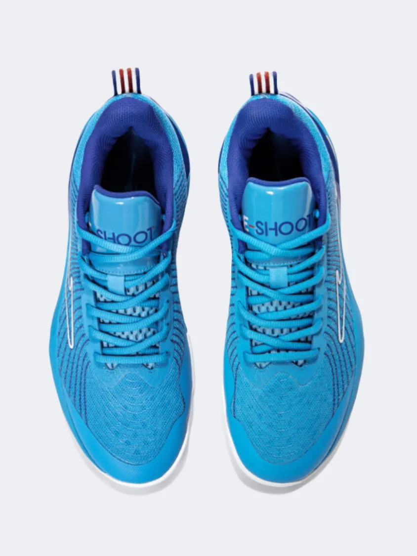 Low Impact Sole Geometry Season Ease Erke Men Basketball Shoes Blue/Navy