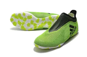 Anti-Clog New Adidas Tango 18.3 TF Soccer Cleats Shoes Green Black White