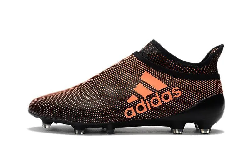 New Adidas X Series FG Soccer Cleats Shoes Orange Black Rush Angle