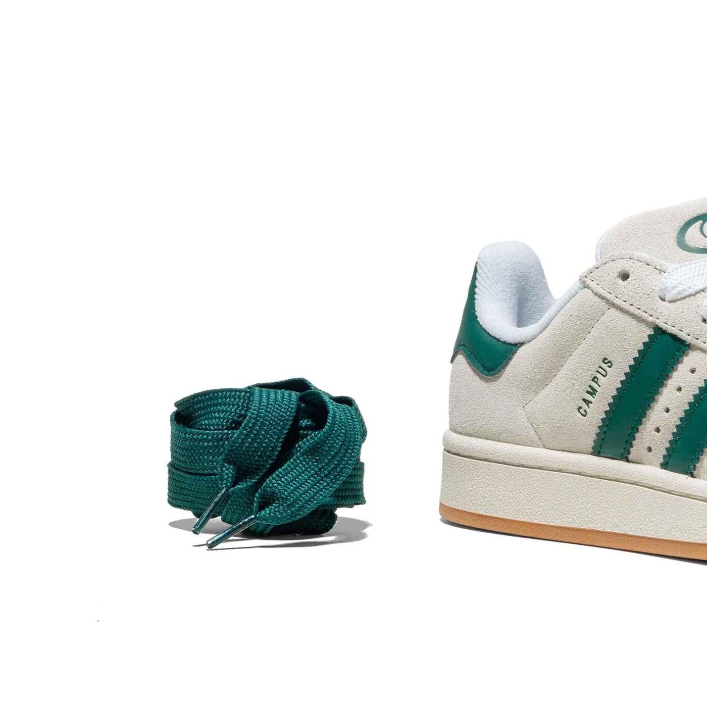 Adidas Originals Campus 00s W Crystal White/Collegiate Green Zip Up Stylish Touch