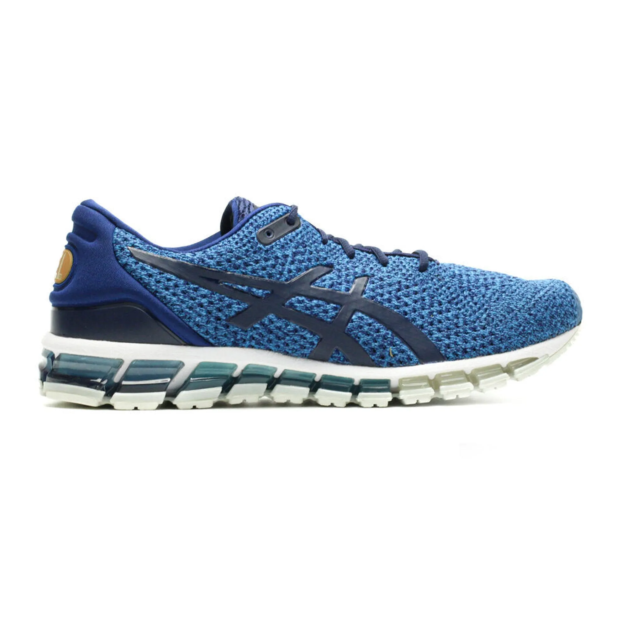ASICS GEL-Quantum 360 Knit 'Blue Navy' suede upper