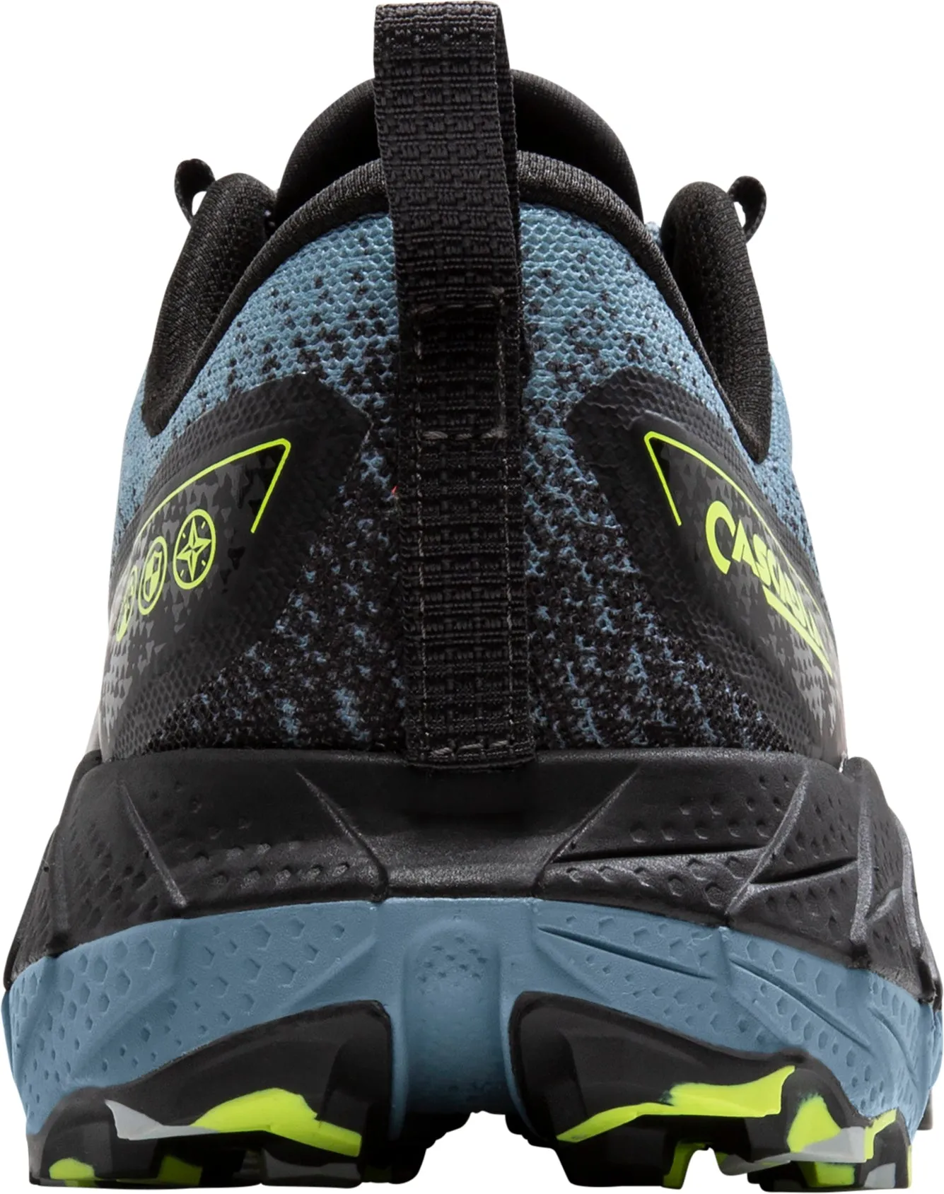 Brooks Cascadia 18 Mens Trail Running Shoes - Blue anatomical - shape shoes