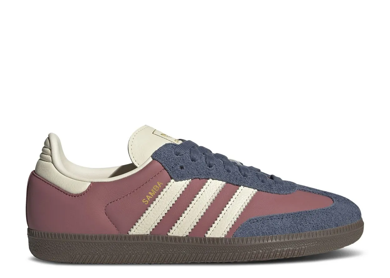 Adidas Samba OG Preloved Crimson Ink Smooth Steps Street Walks